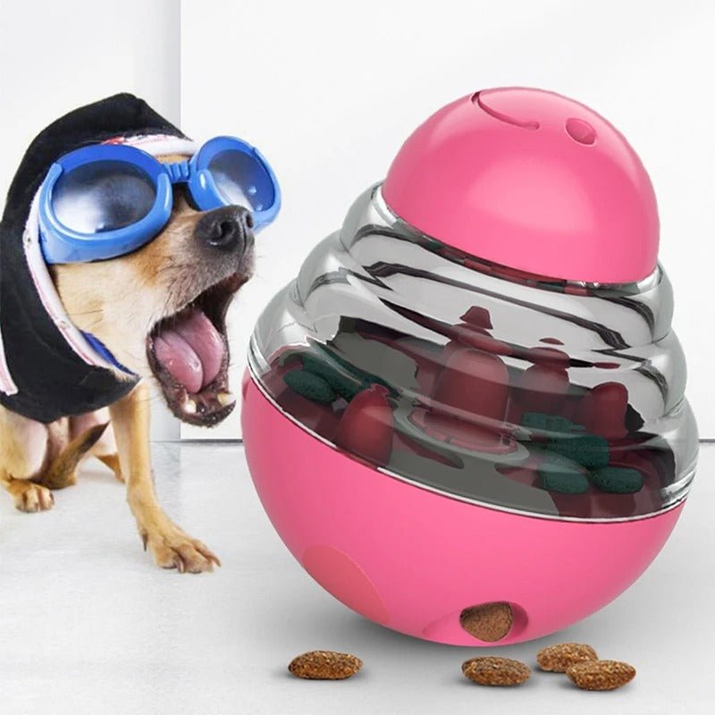 Gobelet Interactif - SlowFeederDog™ - Rose - Super chien