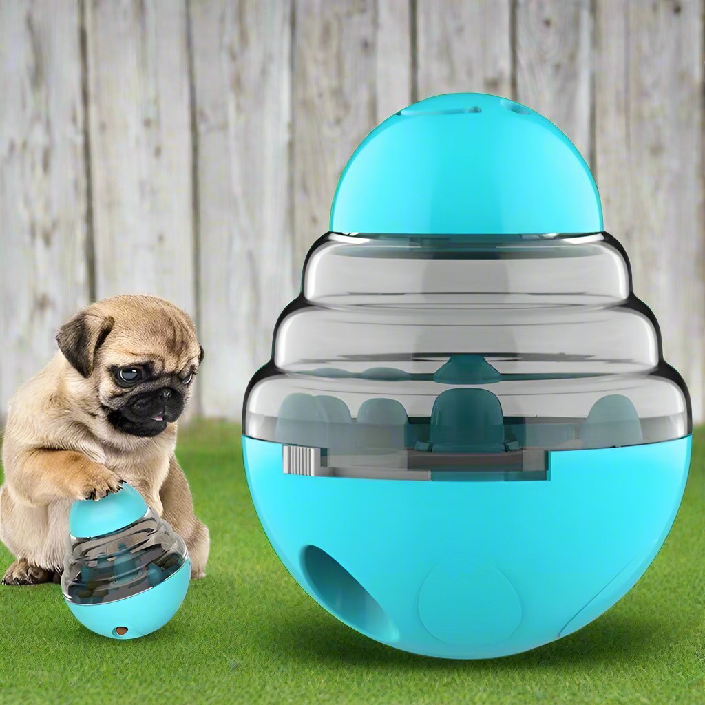 Gobelet Interactif - SlowFeederDog™ - Turquoise - Super chien